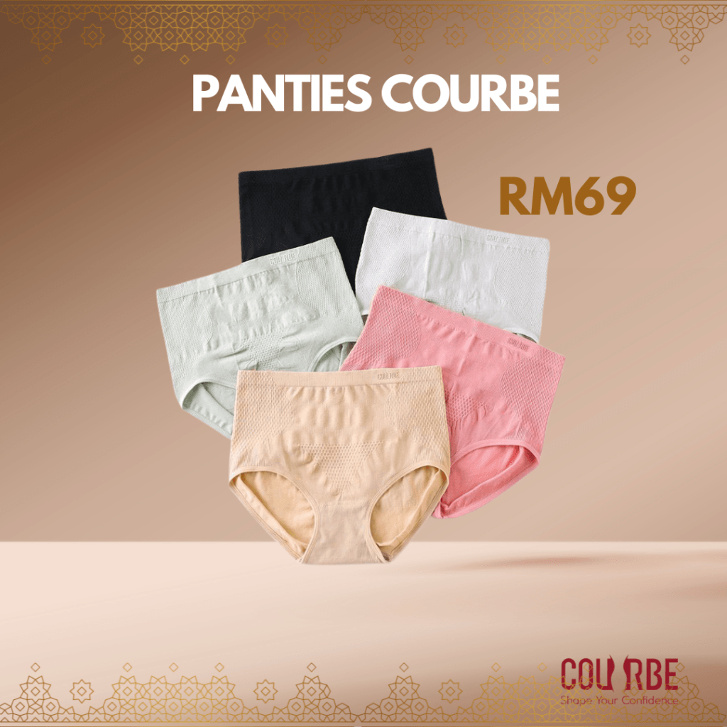 Courbe High Waist Panties ( 5 PCs )